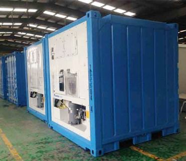 8ft DNV 2.7-1 Container offshore Reefer padrão para mercadorias frescas e congeladas