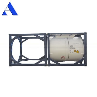 T11 10ft ISO Tanque Container para água ou combustível 316L aço inoxidável UN portátil 10CBM 10000L SPA-H Material do quadro