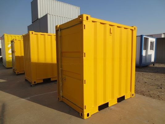 1200 x 2200 x 2260 mm Container seco porta única Mini 4ft Corten Steel Container de armazenamento portátil com certificado CSC
