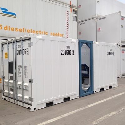 8ft DNV 2.7-1 Container offshore Reefer padrão para mercadorias frescas e congeladas