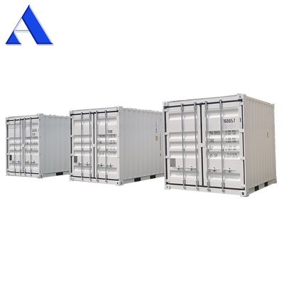 10ft 8ft 6ft Mini Small Storage Containers Set Dimensões externas 1830 x 1950 x 2090 mm Capacidade 5 CBM
