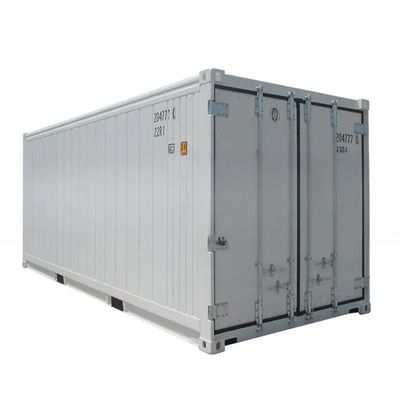20ft Reefer Container Thermo King Refrigerated Cooler com dimensões externas 606 * 244 * 259mm e 32CBM Capacidade