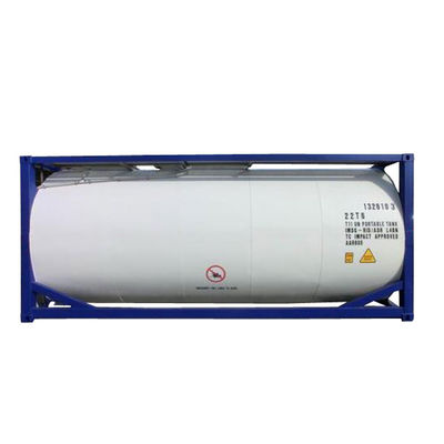 316L/SAN50028-7/WNr 1.4402/1.4404 Material 25000 litros SS316L recipiente e concha UN T11 20ft Tanque de etanol ISO