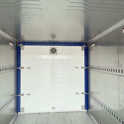 20ft DNV 2.7-1 Container de refrigeração offshore de temperatura dupla congelado fresco 2 quartos Circuito principal 3 fase competitiva