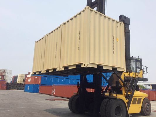 6.5ft Tricon portable Storage Mini Box 6ft x 8ft Corten Steel Container para armazenamento ou transporte
