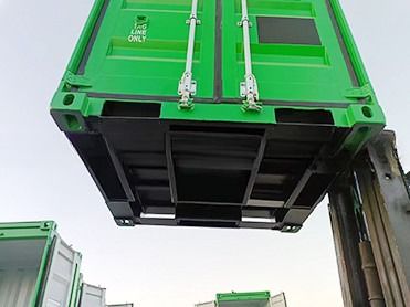 6ft DNV 2.7-1 Unidades de transporte de carga padrão CCU Caixa de perfuração fechada 6 pés Mini Container Offshore Sling Set Opcional