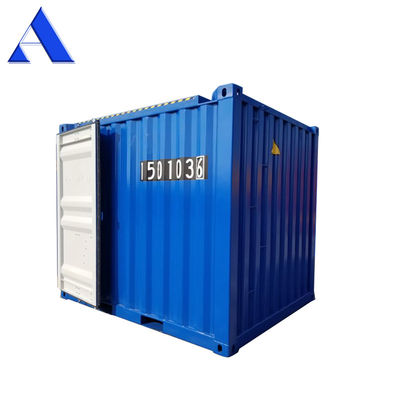 14 CBM Capacidade DNV 2.7-1 Contêiner offshore padrão de 10 pés com Padeye incluído e caixa fechada seca