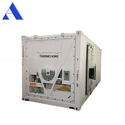 Container refrigerado marinho ISO 20ft de duas temperaturas, de alumínio certificado ISO, congeladores profundos com aço corten