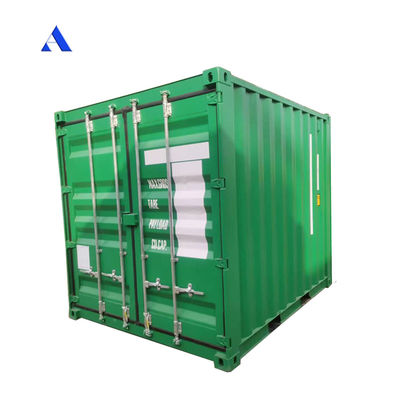 10 pés 10 pés 10 pés armazenamento portátil 10 pés 3 metros comprimento Corten aço contentor de transporte LOGO opcional SPA-H Corten-A