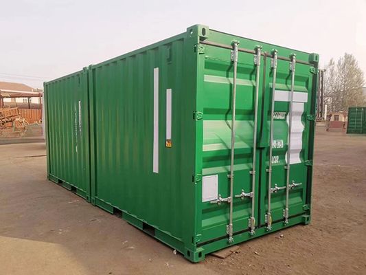 10 pés 10 pés 10 pés armazenamento portátil 10 pés 3 metros comprimento Corten aço contentor de transporte LOGO opcional SPA-H Corten-A