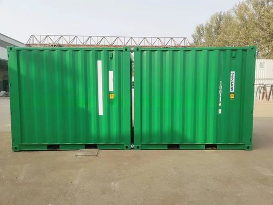 10 pés 10 pés 10 pés armazenamento portátil 10 pés 3 metros comprimento Corten aço contentor de transporte LOGO opcional SPA-H Corten-A