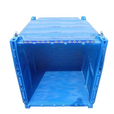 10ft DNV 2.7-1 Container seco de topo aberto padrão com cobertura de lona Container offshore de aço certificado pela BV e CSC