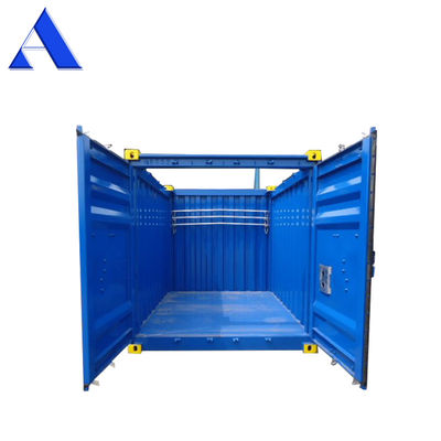 10ft DNV 2.7-1 Container seco de topo aberto padrão com cobertura de lona Container offshore de aço certificado pela BV e CSC