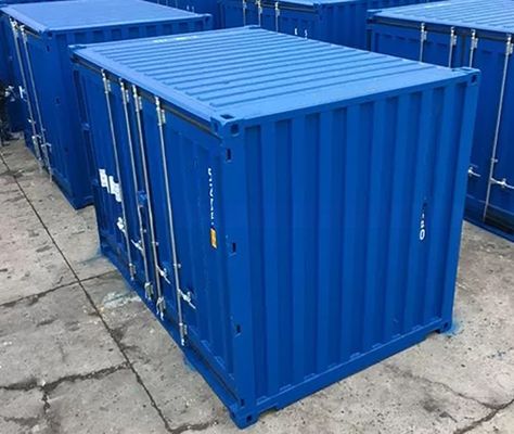 12ft 3.6m Dry Cargo Storage Shipping Container com Side Door Opening e BV CSC Certification Made of Corten Steel