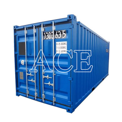 Container offshore de 20 pés DNV 2.7-1 Padrão 6m de perfuração de petróleo Caixa fechada 20 pés de comprimento de aço Sling opcional
