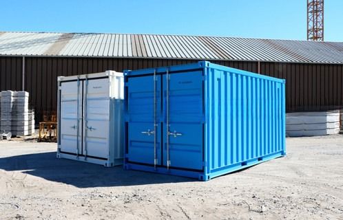 Container de transporte de veículos de passageiros de 15 pés de comprimento, de peso seco, de dimensões externas 4550 x 2200 x 2260 mm, carga útil máxima 5000 kg