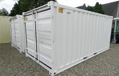 Container de transporte de veículos de passageiros de 15 pés de comprimento, de peso seco, de dimensões externas 4550 x 2200 x 2260 mm, carga útil máxima 5000 kg