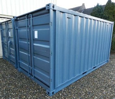 Container de transporte de veículos de passageiros de 15 pés de comprimento, de peso seco, de dimensões externas 4550 x 2200 x 2260 mm, carga útil máxima 5000 kg
