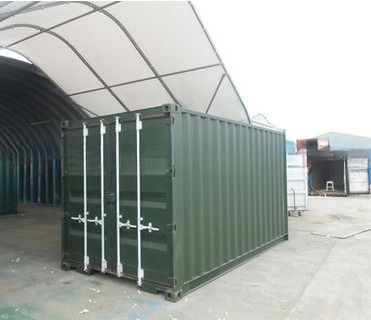 Container de transporte de veículos de passageiros de 15 pés de comprimento, de peso seco, de dimensões externas 4550 x 2200 x 2260 mm, carga útil máxima 5000 kg