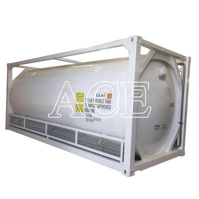 Container de transporte de 20 toneladas de 20 pés de comprimento para transporte de gás natural liquefeito criogênico