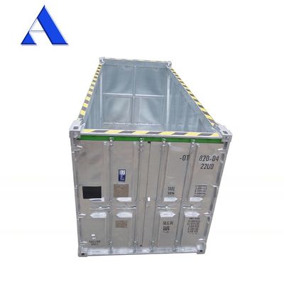 Corten-A 20ft DNV 2.7-1 Container offshore de carga seca de topo aberto padrão com certificado BV DNV Capacidade 31cbm
