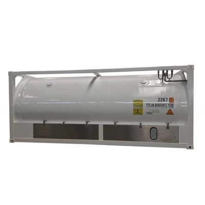 Container de transporte de 20 toneladas de 20 pés de comprimento para transporte de gás natural liquefeito criogênico