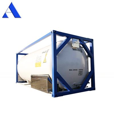 Container de transporte de 20 toneladas de 20 pés de comprimento para transporte de gás natural liquefeito criogênico