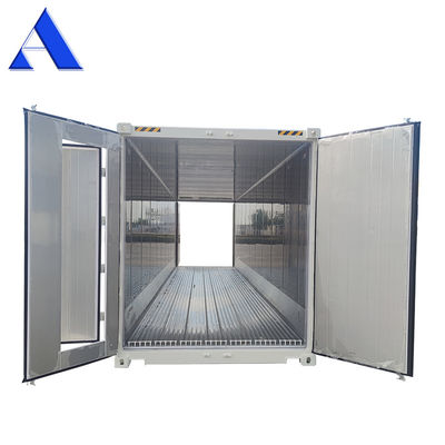 Função Stroage Porta giratória traseira dupla 40ft espuma de PU isolado Reefer corpo refrigerado transporte isolado contêiner