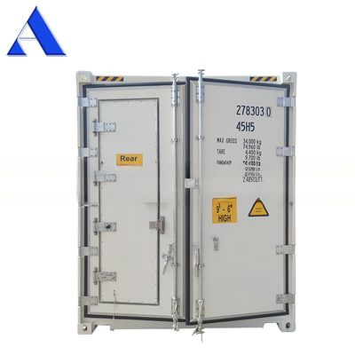 Função Stroage Porta giratória traseira dupla 40ft espuma de PU isolado Reefer corpo refrigerado transporte isolado contêiner