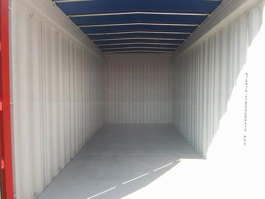31 cbm Capacidade Container superior aberto para armazenamento seco offshore em aço e aço corten BV CSC Certificado