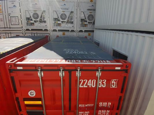 31 cbm Capacidade Container superior aberto para armazenamento seco offshore em aço e aço corten BV CSC Certificado