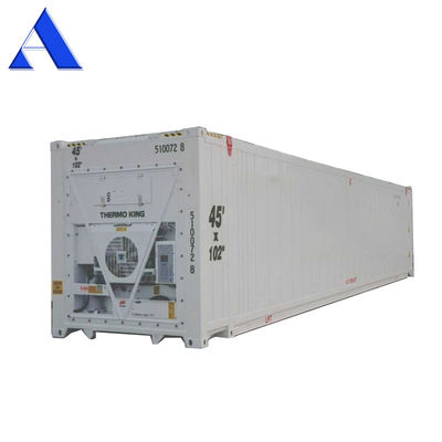 13114 x 2274 x 2554 mm Dimensões internas Cubo de 45 pés de altura Refrigerador Thermo King Frigorífico Sala fria com certificado BV
