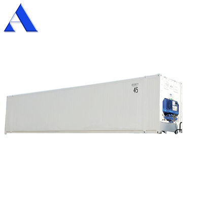 13114 x 2274 x 2554 mm Dimensões internas Cubo de 45 pés de altura Refrigerador Thermo King Frigorífico Sala fria com certificado BV