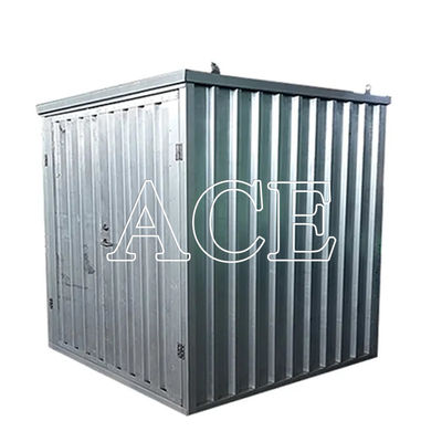 2m 3m 4m 5m 6m de aço galvanizado portavel portavel caixa de armazenamento de auto-contenedor para uso de sorteio
