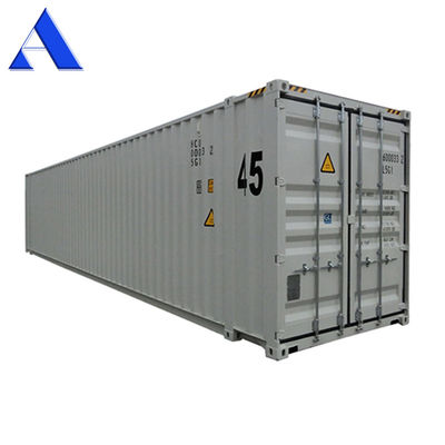 Container de embarque de 45 pés de comprimento de cubo alto Construção de aço pesado