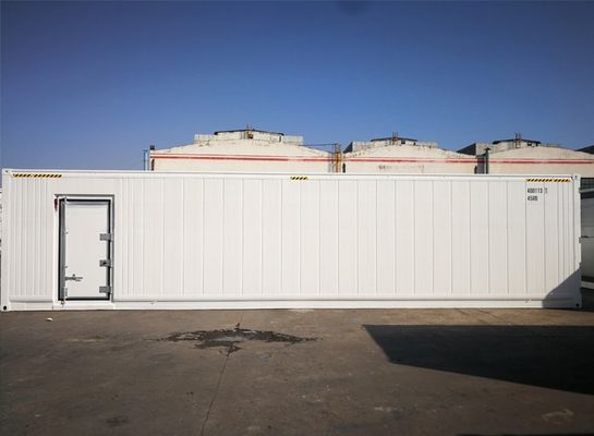 Container iso refrigerado de 40 pés com carga útil máxima 27580KG 28.4CBM Capacidade Refrigerador e Chiller Reefer de temperatura dupla