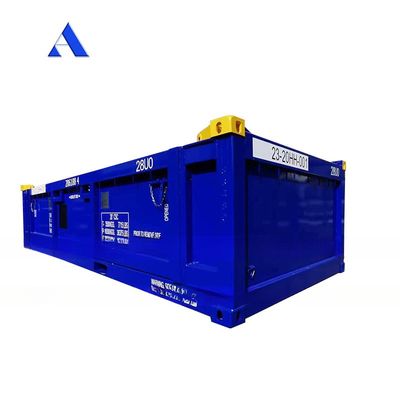 20ft DNV2.7-1 Standard Half Height Offshore Cargo Baskets Container com 14,00 cbm Capacidade padrão de projeto ISO10855