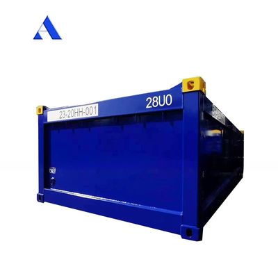 20ft DNV2.7-1 Standard Half Height Offshore Cargo Baskets Container com 14,00 cbm Capacidade padrão de projeto ISO10855