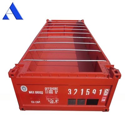 20ft DNV2.7-1 Standard Half Height Offshore Cargo Baskets Container com 14,00 cbm Capacidade padrão de projeto ISO10855