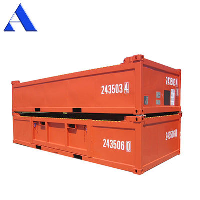 20ft DNV2.7-1 Standard Half Height Offshore Cargo Baskets Container com 14,00 cbm Capacidade padrão de projeto ISO10855