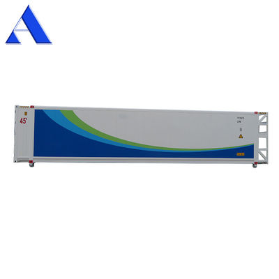 45ft High Cube Reefer Container Diesel Generator Energia elétrica para transporte terrestre ou ferroviário CSC certificado 380/440V