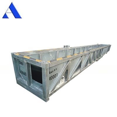 Carga útil máxima 12000KGS 39ft a 76ft LR galvanizado certificado DNV 2.7-1 Padrão de Open Top DNV Offshore Cargo Basket