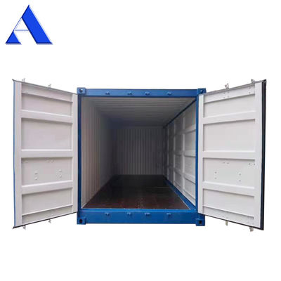 Acesso do lado esquerdo ou direito Container lateral aberto de 20 pés com dimensões externas de 6058 x 2438 x 2591 mm e grande abertura da porta