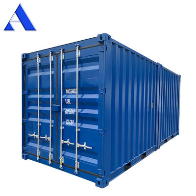 10 pés 10 pés 10 pés Placa CSC de aço inoxidável Armazenamento seco Container de transporte fácil Porta pessoal aberta 14,9CBM Capacidade