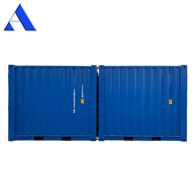 10 pés 10 pés 10 pés Placa CSC de aço inoxidável Armazenamento seco Container de transporte fácil Porta pessoal aberta 14,9CBM Capacidade