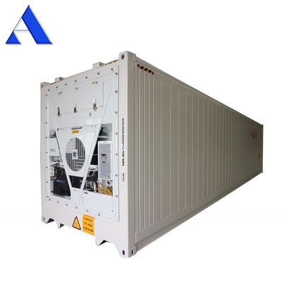 40ft Reefer Deep Blast Feezer Containers Polyurethane Isolado Refrigerador Thermo King para 60 graus de armazenamento de atum fresco