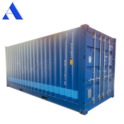 Acesso do lado esquerdo ou direito Container lateral aberto de 20 pés com dimensões externas de 6058 x 2438 x 2591 mm e grande abertura da porta