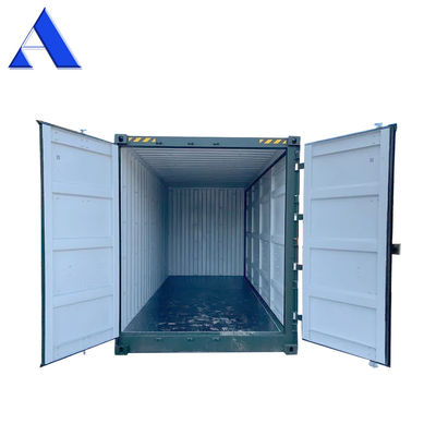 Container de transporte seco de 20 pés de altura com porta lateral de cubo feito de aço corten aço 6058 x 2438 x 2896 mm 33,2 CBM Capacidade