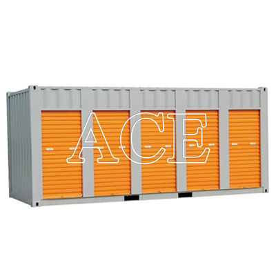 20 pés de comprimento rolante persiana porta auto-armazenamento Container de transporte 20ft