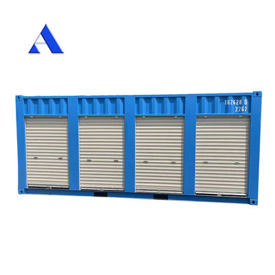 20 pés de comprimento rolante persiana porta auto-armazenamento Container de transporte 20ft